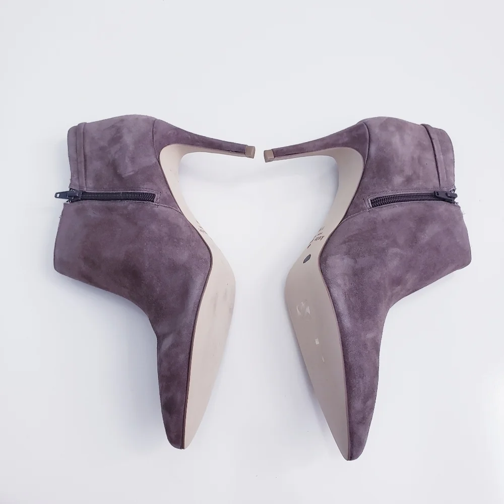 Kate Spade Velvet Pointed Toe Ankle Booties